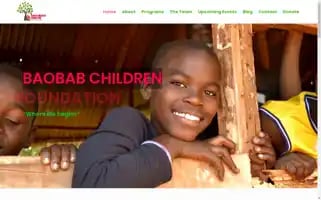Baobabchildrenfoundation.org Screenshot 2024-05-19 06:26:39