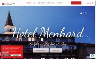 Hotelmenhard.sk Screenshot 2024-07-10 09:03:29