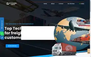 Toptechgloballogistics.com Screenshot 2024-07-09 06:31:42