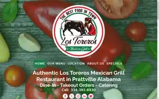 Torerosprattville.com Screenshot 2024-07-06 04:25:49