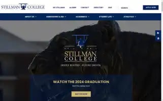 Stillman.edu Screenshot 2024-07-07 04:12:09