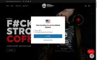 Skullcrushercoffee.com Screenshot 2024-05-16 17:40:49