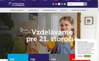 Vzdelavanie21.sk Screenshot 2024-07-10 02:13:13