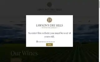 Lawsonsdryhills.co.nz Screenshot 2024-06-12 11:27:15