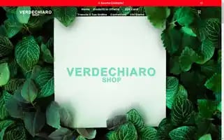 Verdechiaroshop.com Screenshot 2024-04-27 06:16:06