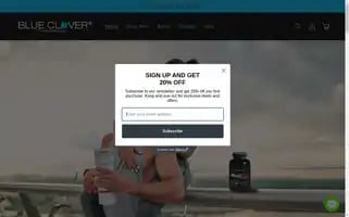 Blueclovernutrition.com Screenshot 2024-04-27 10:35:33