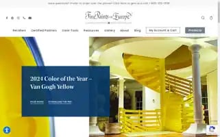 Finepaintsofeurope.com Screenshot 2024-06-13 18:40:34
