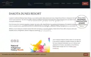 Dakotadunesresort.com Screenshot 2024-07-01 12:36:34