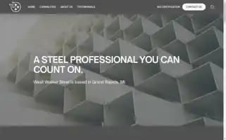 Westwalkersteel.com Screenshot 2024-05-16 23:56:22