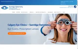 Sunridgeoptometry.com Screenshot 2024-07-06 14:52:06