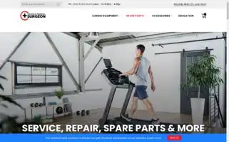 Thegymandtreadmillsurgeon.com.au Screenshot 2024-05-03 11:25:09