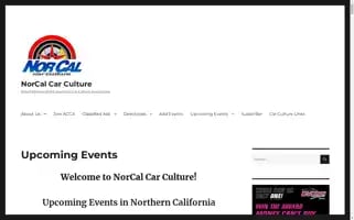 Norcalcarculture.com Screenshot 2024-05-13 04:05:29