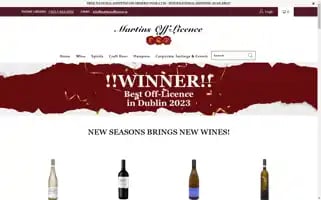 Martinsofflicence.ie Screenshot 2024-05-05 16:21:24