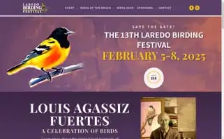 Laredobirdingfestival.org Screenshot 2024-07-03 06:45:23