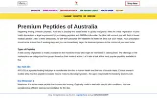 Peptideshealth.info Screenshot 2024-05-13 08:47:11