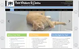 Pawswhiskersandclaws.com Screenshot 2024-06-30 15:13:02