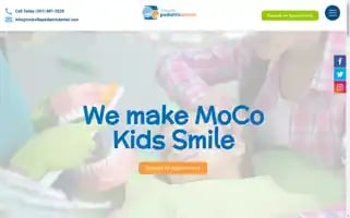 Rockvillepediatricdental.com Screenshot 2024-06-29 17:33:18