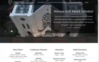 Stpatrickcathedral.org Screenshot 2024-07-01 08:38:50