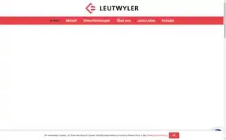 Leutwyler-elektro.ch Screenshot 2024-06-14 14:35:57