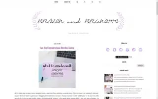 Brazenandbrunette.com Screenshot 2024-05-08 21:25:25