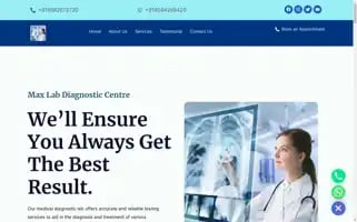 Maxdiagnosticlab.online Screenshot 2024-05-29 01:17:46