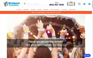 Wristbandcreation.com Screenshot 2024-05-15 06:00:33
