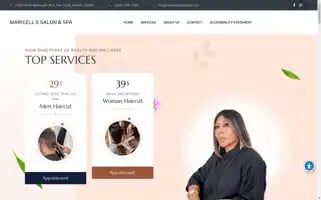 Maricellsalonspa.com Screenshot 2024-05-28 07:23:51