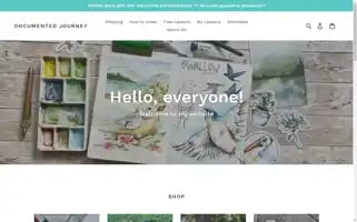 Documented-journey.myshopify.com Screenshot 2024-05-04 04:00:09