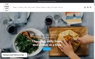Dinneronthetable.com.au Screenshot 2024-05-05 13:05:38