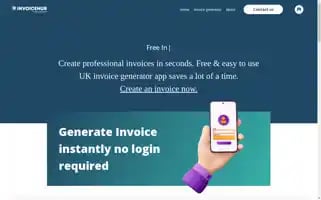 Invoicehub.uk Screenshot 2024-06-15 14:24:48