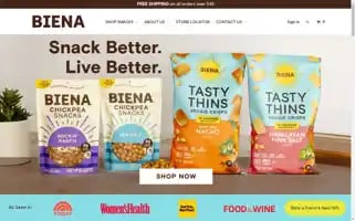 Bienasnacks.com Screenshot 2024-05-04 13:43:28