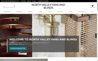 Northvalleyfansandblinds.com Screenshot 2024-06-13 05:40:30