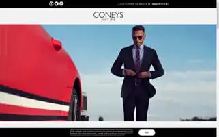 Coneysdesignerwear.co.uk Screenshot 2024-05-09 05:36:51