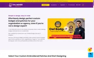 Customembroideredbadges.com Screenshot 2024-05-28 20:41:07