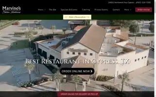 Marvinositaliansteakhouse.com Screenshot 2024-05-16 07:07:18