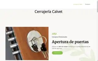 Cerrajeriacalvet.com Screenshot 2024-05-20 12:20:07