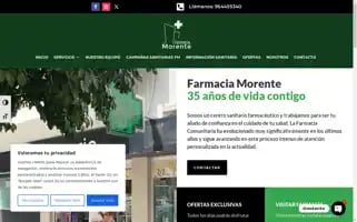 Farmaciamorente.es Screenshot 2024-06-27 18:56:38