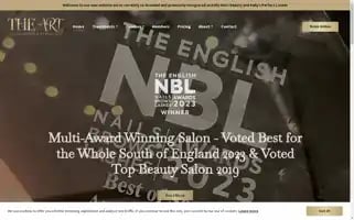 Theartofaestheticsbeauty.uk Screenshot 2024-05-23 16:55:15