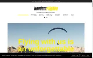 Tandemflights.it Screenshot 2024-04-23 09:42:48