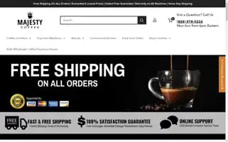 Majestycoffee.com Screenshot 2024-05-04 11:20:38