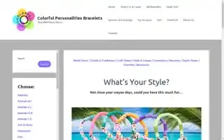 Colorfulpersonalitiesbracelets.com Screenshot 2024-06-16 06:57:41