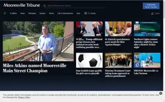 Mooresvilletribune.com Screenshot 2024-05-13 00:07:16