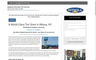 Tirestorealbany.com Screenshot 2024-05-16 21:34:30