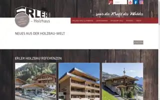 Holzbau-erler.at Screenshot 2024-07-03 11:18:38