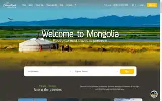 Mongolia-trips.com Screenshot 2024-04-15 22:49:04