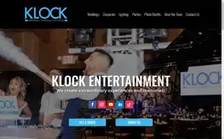Klockentertainment.com Screenshot 2024-05-12 15:13:02
