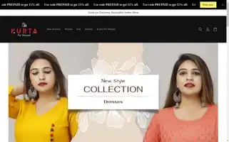 Kurtaforwomen.com Screenshot 2024-05-26 00:16:08