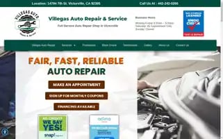 Villegasautorepair.com Screenshot 2024-05-14 21:40:58
