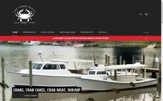 Crabdepot.com Screenshot 2024-05-09 07:00:40