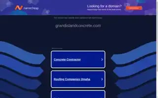 Grandislandconcrete.com Screenshot 2024-07-05 14:36:51
